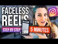 How To Make Your First Faceless Instagram Reel step by step