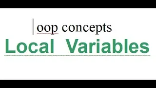 Bangla Java Programming Tutorial Local variable in java