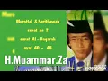 Download Lagu H.Muammar.Za         Murottal    \u0026   Saritilawah  Surat  Al - Baqarah  ayat  40  -  48