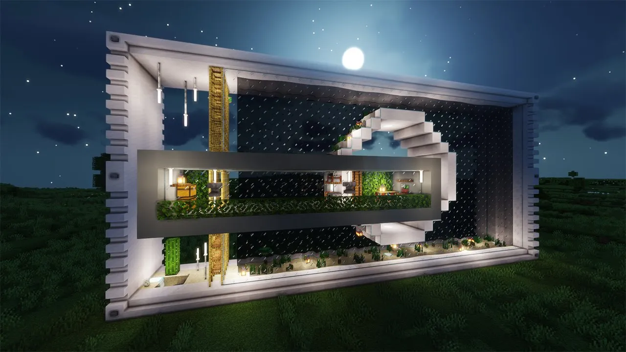 Minecraft: How to Build an Aquarium House Tutorial
