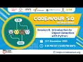 S8 - Introduction to Object Detection Codeavour 5 AI Coding and Robotics Student Training Bootcamp