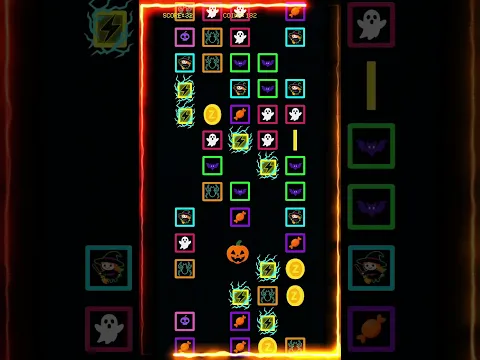 ⚡ ZAP BLOCKS 🎃 ¡Juego de reflejos edición Halloween! #Shorts