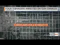 Four teens arrested for gun offenses during weekend incident in Champaign
