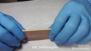 آموزش سوهان کشی و کوتاه کردن ناخن مدرس تونز آمریکا 