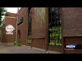 Kentucky Lottery headquarters gets slimed