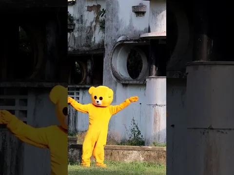 Teddy Bear Funny Dance #shorts #viral #crazyteddy
