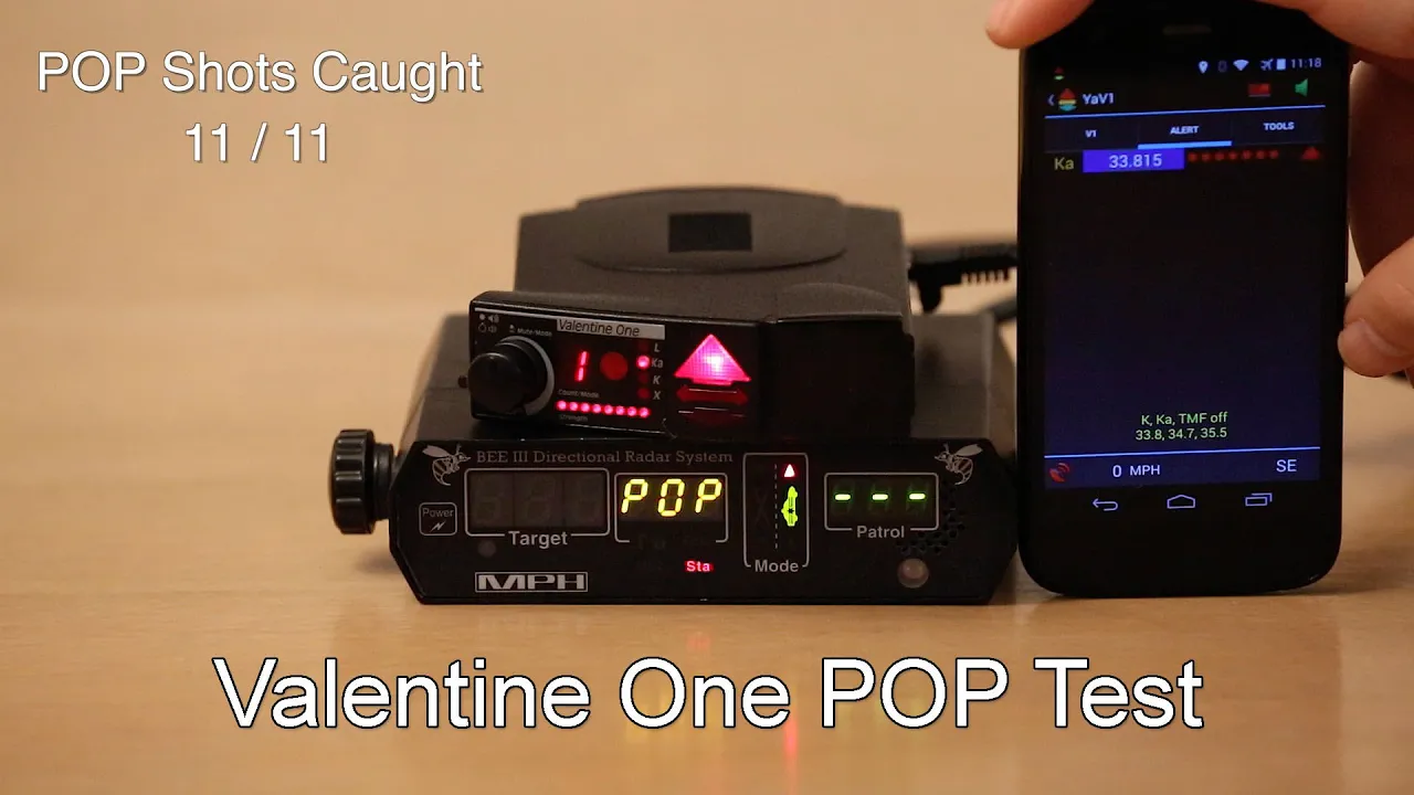 What Is Pop On Radar Detectornull