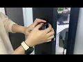 How to reset the lock DK01 DK02A