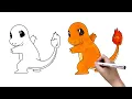 Charmander Pokemon Coloring Page