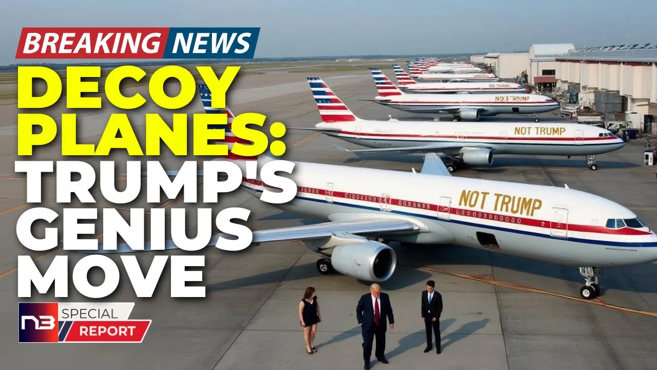 🚨BREAKING: Trump Goes Full James Bond With Decoy Planes And The Left Is Losing Their Minds
