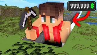 ماين كرافت ولكن فلوسي تحدد الحجم !😱🔥 - Money = Size