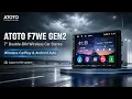 ATOTO F7WE Gen2 Wireless CarPlay Android Auto Head Unit Upgrade