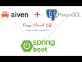 Connect Free Cloud Postgres database instead of local to your Spring boot Application JDBC DEMO