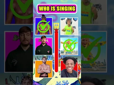 Is This Even Possible?! MRBEAST, I SHOW SPEED, KSI, AND TYDUS? #youtuber   #guess   #quiz