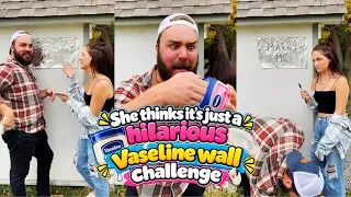 A Silly Vaseline Challenge Leads to the Biggest Question 💕💍 #couples