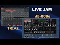 Raw Live Sessie: TRIAZ Drums \u0026 JP-8000 Emulator