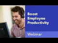 Remote Working Tips Boost employee productivity