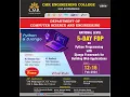 Day-3 Session 1 FDP Python Programming with Django Framework - CSE