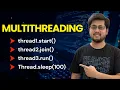 Multithreading in Java for Beginners Threads Runnable start vs run sleep vs join