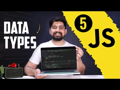 Datatypes and ECMA standards | chai aur #javascript - YouTube thumbnail