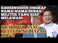 Lagu PRABOWO SANG PELINDUNG IJAZAH JKW?! KHOZINUDDIN UNGKAP NAMA-NAMA BESAR MILITER YANG SIAP MELAWAN!
