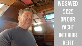 #85 – BUDGET boat DIY!! Fitting New pannels on the cheap!!