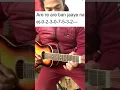 Download Lagu Are Re Are Yeh Kya Hua | Dil Toh Pagal Hai | Guitar | Easy Tabs #shorts #guitarlesson #beginners