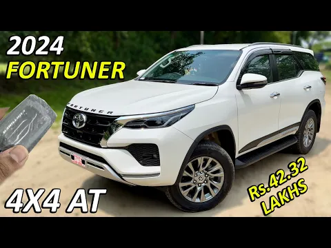 2024 NEW TOYOTA FORTUNER 4X4 AT REVIEW | WHY I CHOOSE FORTUNER ONLY | 51 LAKH ONROAD AGRA | FORTUNER