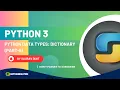 Session 11 Python Data Types Dictionary Part-6