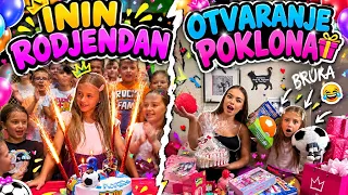 SLAVIMO INI 8. RODJENDAN🎉 I OTVARAMO POKLONE😱🎁