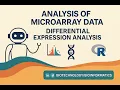 Class 3C Microarray Data Analysis in R Differential Gene Expression Volcano Plot Heatmap