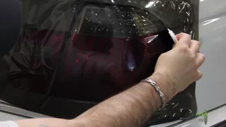 How to install metrorestyling smoke tail light head light vinyl tint film