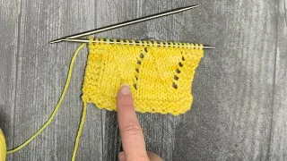 How to Knit an SSK and a Modified SSK