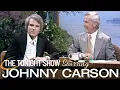Steve Martin Checks His Messages During the Show Carson Tonight Show