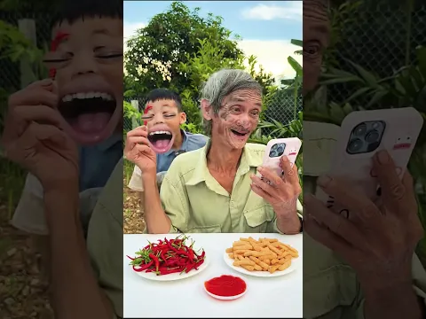 Bẫy Siêu Cay Dễ Thương Của Ông Nội Dành Cho Cậu Bé #funny