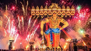 Indian's Biggest Ravana Dhanam at Warangal Ursu Gutta 2026 | Ravana Dahanam 2026 #Ravandahan2026