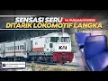 Download Lagu SERU BANGET‼️ Ditarik LOKOMOTIF LANGKA BB 303 Naik KERETA RUTE TERJAUH | Full Trip Pariaman Ekspres