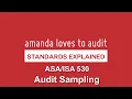 What factors go into deciding HOW MUCH EVIDENCE auditors should collect Sampling