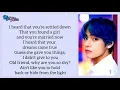 Download Lagu V (BTS 방탄소년단) - Someone Like You (Adele Cover) | Easy Lyrics