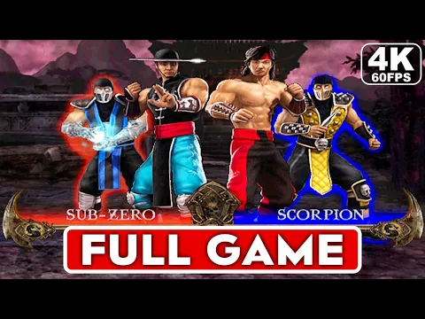 Download MP3 MORTAL KOMBAT SHAOLIN MONKS Scorpion & Sub Zero Gameplay Walkthrough FULL GAME 2 Player Co-Op