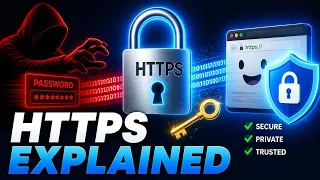 How HTTPS Actually Works Animated Simple