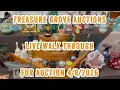Treasure Grove Auctions Live Walk-Through for 2026