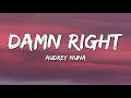 AUDREY NUNA  - Damn Right (Karaoke)