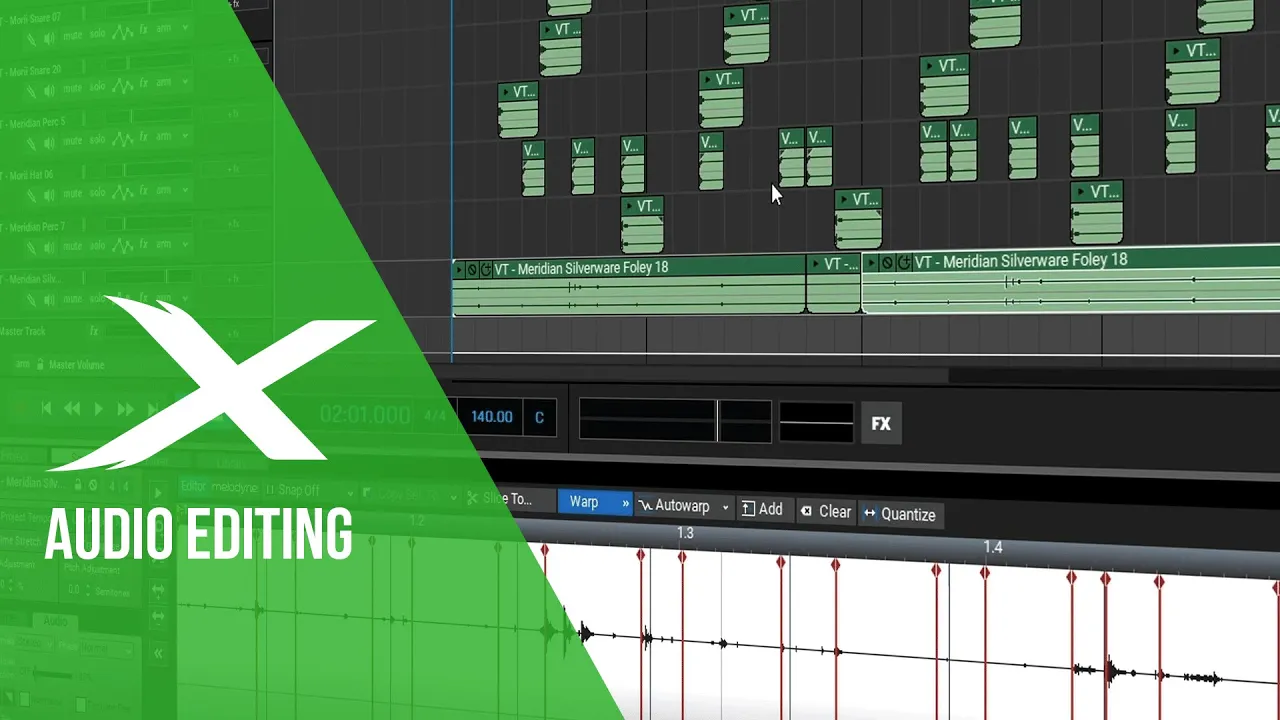 Mixcraft University | Audio Editing