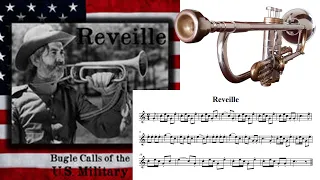 reveille army bugle wake up call 5 min repeat