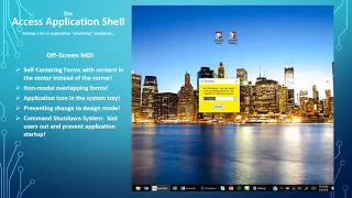 Access Application Shell - Get the Code