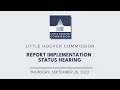 Report Implementation Status Hearing