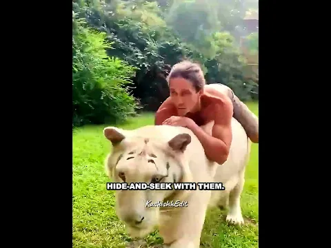 Raised Among Wild Pets 🐅🐒