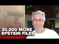 Department of Justice releases 30 000 more Epstein files