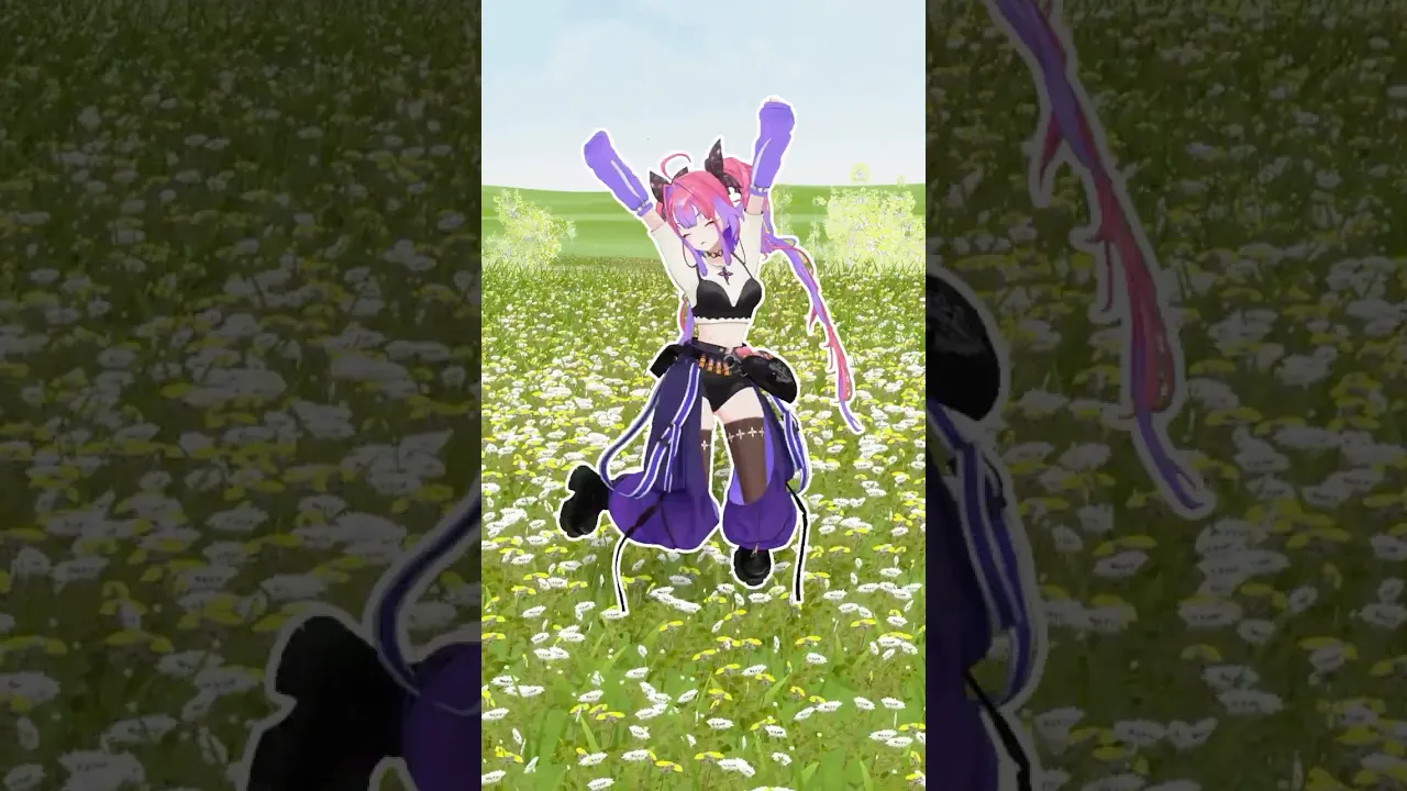 ジャンプしてみて！…ぜんぜん飛べない【#綺々羅々ヴィヴィ)#vtuber #hololive #dance